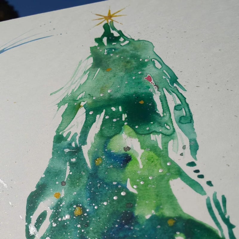 原画／B5size〛Holiday tree | atelier_asiam
