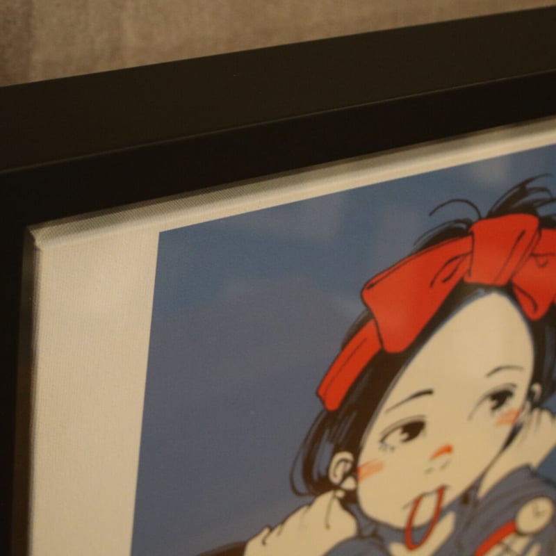 overprint 古塔つみ 額装 オーバープリント キャンバス【超希少】 Amazon.co.jp: 古塔つみ over print キャンバス木版 : おもちゃ