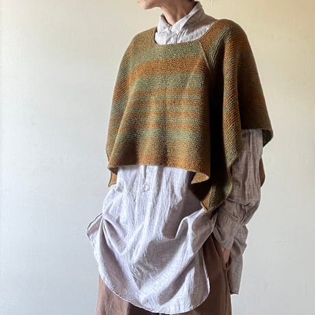 【パターン販売】DK Poncho & Shawl