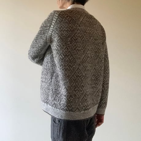 【パターン販売】ダイヤモンドラグランカーディガン