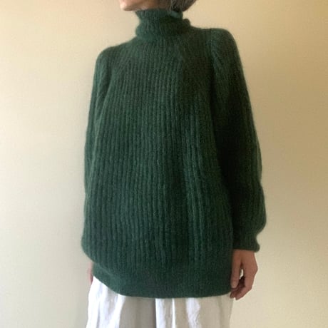 【パターン販売】風工房さんのリバイバルニット Vol.01 イギリスゴム編みのラグランプルオーバー