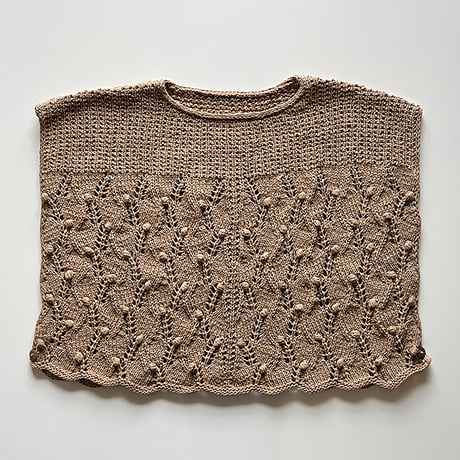 【パターン販売】西村知子さんの英文チュートリアルパターン Vol.15 Juneberry Vest