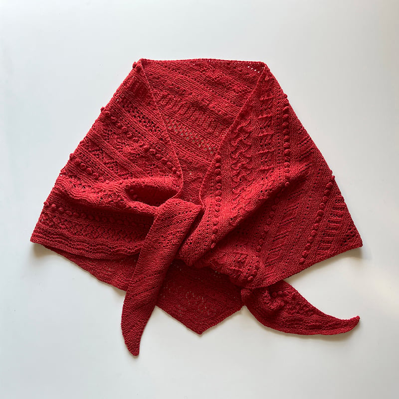 パターン販売】風工房さんのリバイバルニット Vol.06 24 and 24 Shawl |
