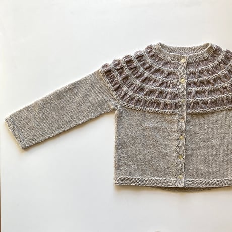 【パターン販売】西村知子さんの英文チュートリアルパターン Vol.09 ASUMI Cardigan