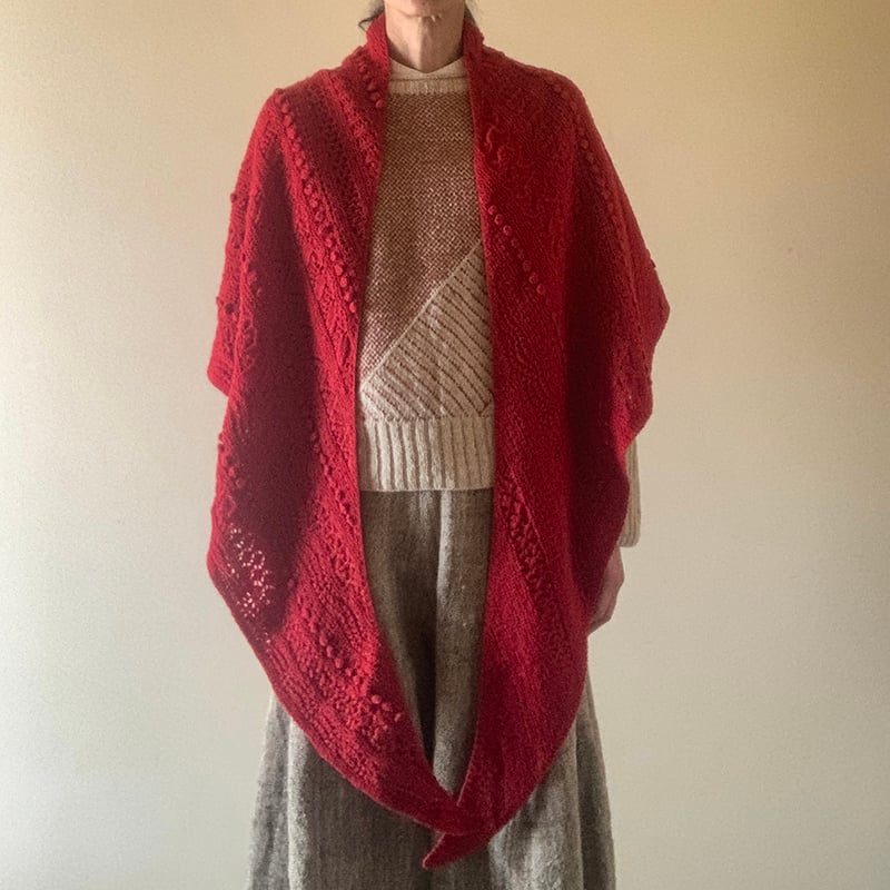 パターン販売】風工房さんのリバイバルニット Vol.06 24 and 24 Shawl |