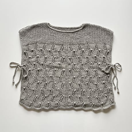 【パターン販売】西村知子さんの英文チュートリアルパターン Vol.15 Juneberry Vest