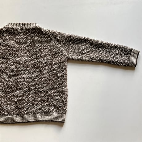 【パターン販売】ダイヤモンドラグランカーディガン