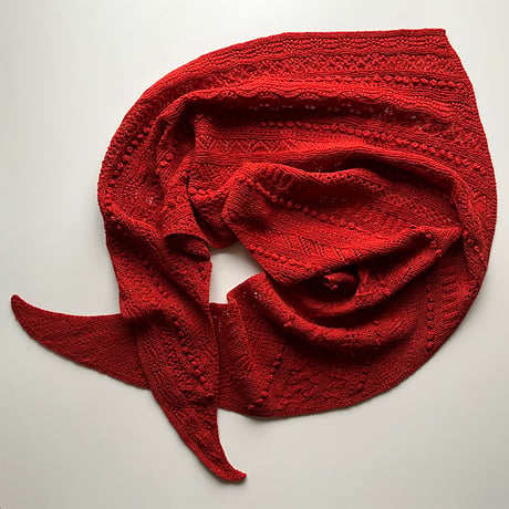 【パターン販売】風工房さんのリバイバルニット Vol.06 24 and 24 Shawl