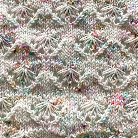 【パターン販売】西村知子さんの英文チュートリアルパターン Vol.12 OTETE Shawl