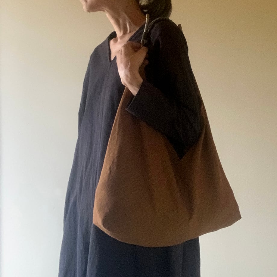 パターン販売（ソーイング）】パラコードの持ち手つきあづま袋