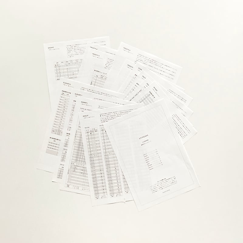 風糸ブックス書籍】「Stitches」日本語版／ヘルガ・イサガー著