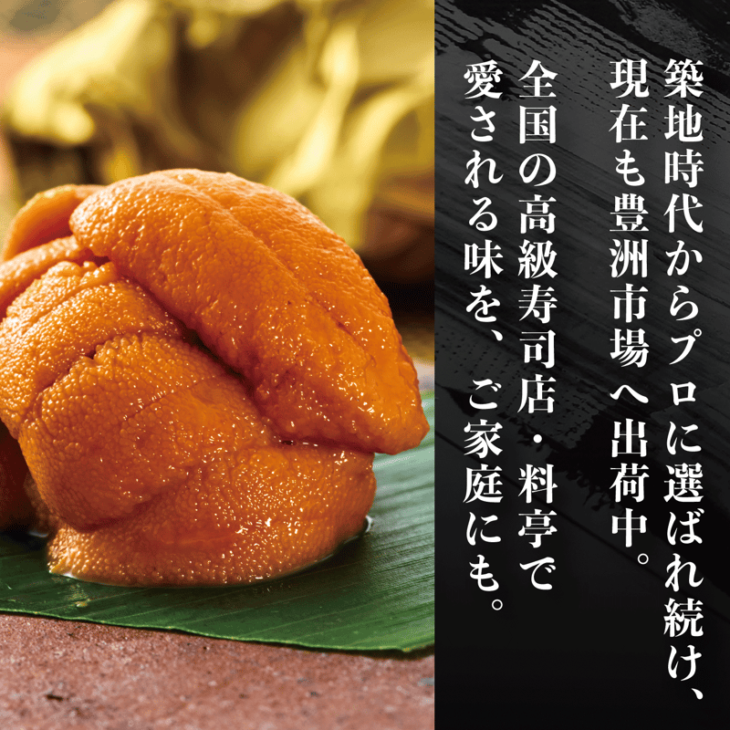 無添加】塩水パックエゾバフンウニ（赤・黄）100〜110g | 臣那商店
