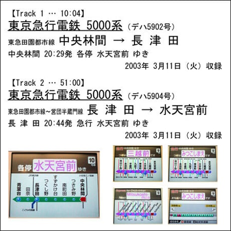 鉄道走行音CD 029　東京急行電鉄 5000系
