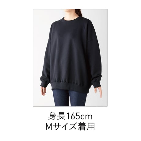 CROSS & STITCH 10オンス レギュラーウェイト ビッグシルエット スウェットシャツ　SB2280