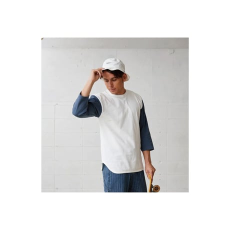 CROSS & STITCH 6.2オンス オープンエンド 3/4スリーブ ベースボールTシャツ　OE1230