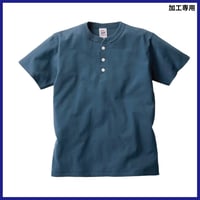 CROSS & STITCH 6.2オンス オープンエンド マックスウェイト ヘンリーネックTシャツ　OE1120