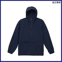 UnitedAthle コットンライク ナイロン アノラック パーカ（一重）7211-01