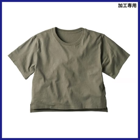 CROSS & STITCH 6.2オンス オープンエンド マックスウェイト ウィメンズオーバーTシャツ　OE1301