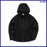 UnitedAthle 9.4オンス T/R ダンボールニット フルジップ パーカ 2291-01