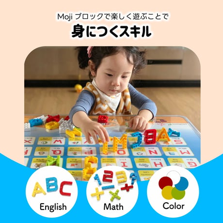 MOJIBLOCK 英語ブロック【スターターボックス ５色】