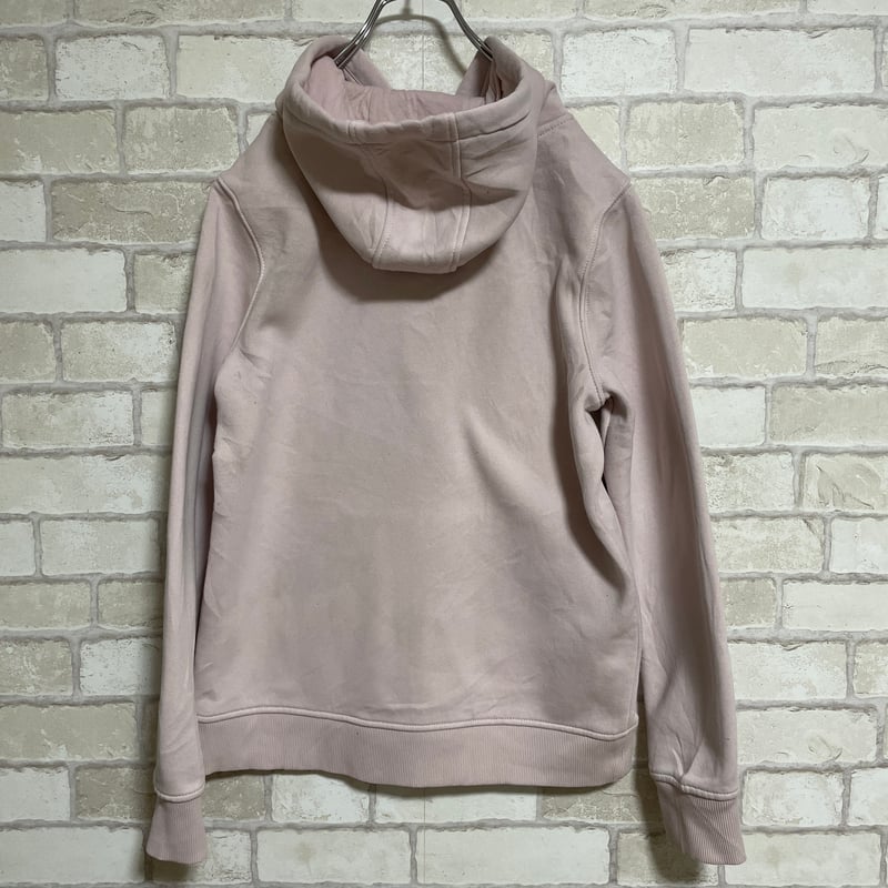 Carhartt ピンク パーカー Mサイズ Carhartt Women's Relaxed Fit Midweight Logo Sleeve Graphic Hoodie