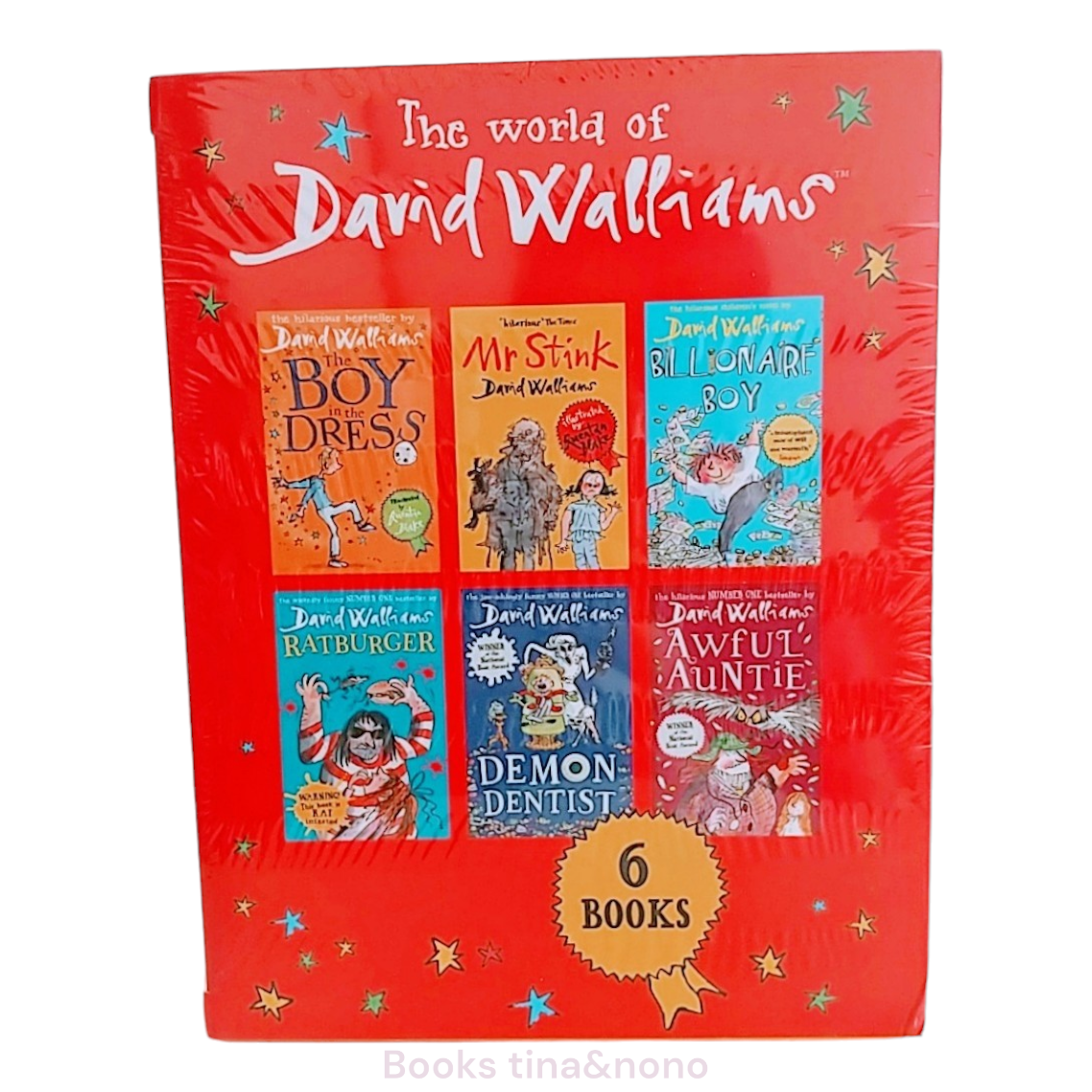 The World of David Walliams: 6 Book Box Set