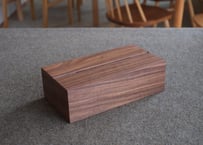 木製ティッシュケース150 for soft pack tissue (村上市山北産ホウノ