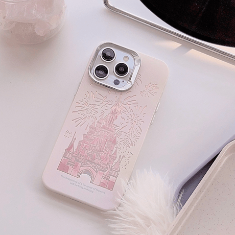 pink castle case