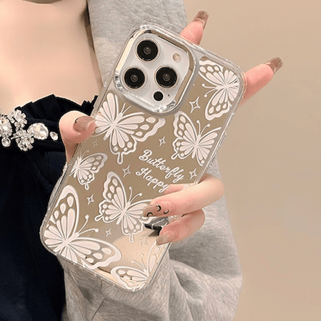 Butterfly mirror case