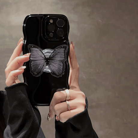 Black Butterfly Smart Talk Case