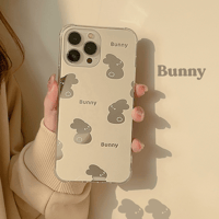 Milky bunny mirror case