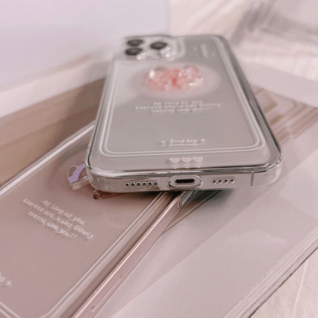 Bling ribbon case