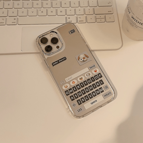 Keyboard mirror case