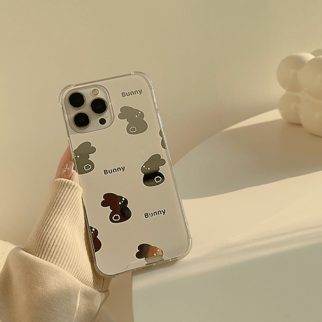 Milky bunny mirror case