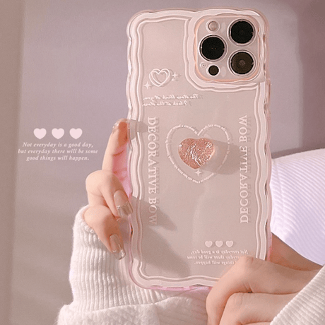Pink Heart Parts Case