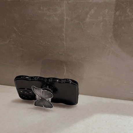 Black Butterfly Smart Talk Case