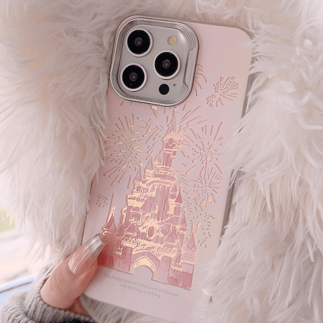 pink castle case