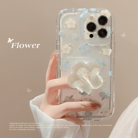 Flower clear case