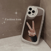 Alum mirror case