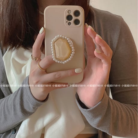 Gold Pearl iPhone Smart Talk Case
