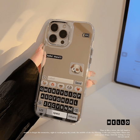 Keyboard mirror case