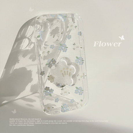 Flower clear case
