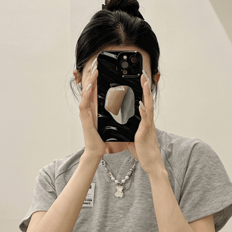 Peel mirror case