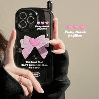 Black Ribbon Antenna Case