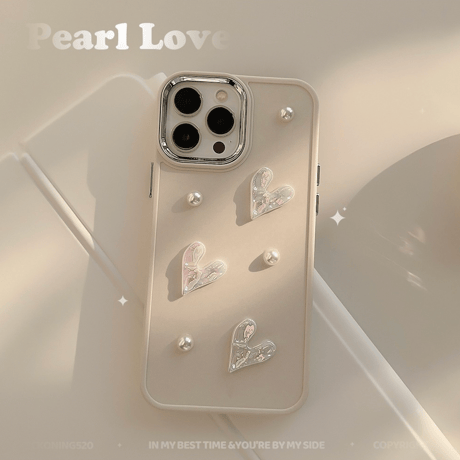 Heart perl bijou case