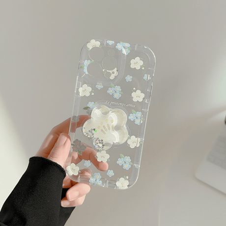 Flower clear case