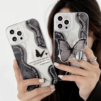 Wave butterfly case