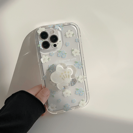 Flower clear case