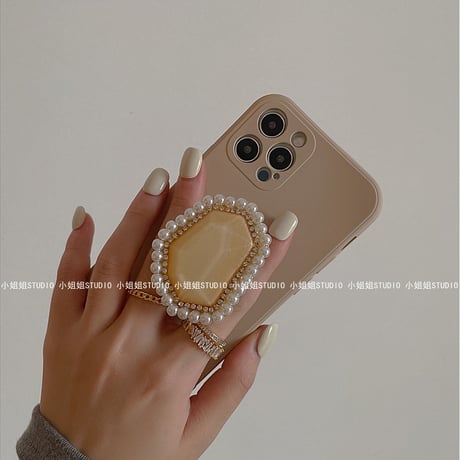 Gold Pearl iPhone Smart Talk Case