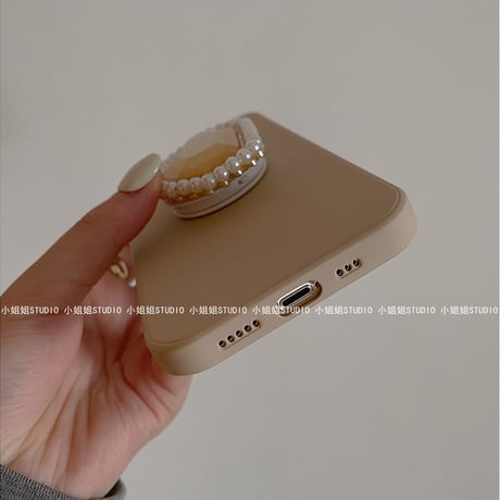Gold Pearl iPhone Smart Talk Case